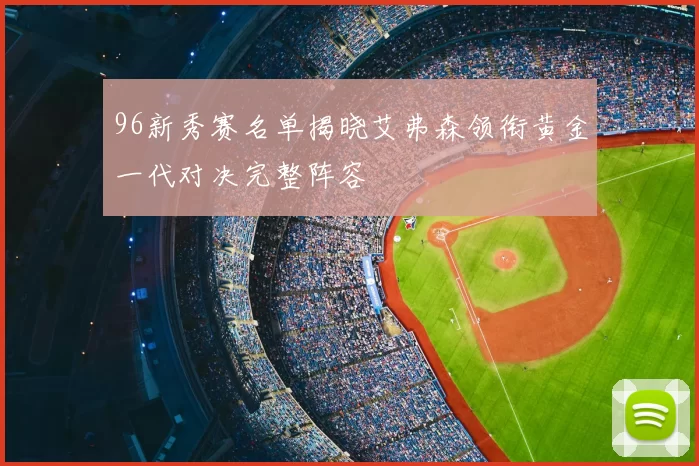 96新秀赛名单揭晓艾弗森领衔黄金一代对决完整阵容